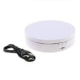 thumbnail image 4 of ✪ Jewellery Turner Rotating Crystal Display Base Stand 360 Degree Tumblers Display Base with USB Cable for Displaying, 4 of 15