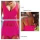 thumbnail image 5 of Traje de baño con borlas, traje de baño con flecos Traje de baño con flecos y cuello en V Traje de baño para mujer Diseño aerodinámico, 5 of 6