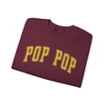 thumbnail image 3 of Pop Pop Sweatshirt Gifts Crew Neck Shirt Long Sleeve Unisex, 3 of 5