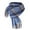 Blue, variant on Plaid Scarf for Women Thick Warm Long Shawl Long Scarves Knit Wraps Cold Weather Winter