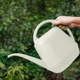 thumbnail image 2 of Plastic Watering Cans for Houseplants,Plastic Watering Cans for Houseplants,White Plastic 1 Gallon Watering Can With Comfortable Handle - Long Spout for Indoor/Outdoor Use - Houses and Garden Flowers, 2 of 4