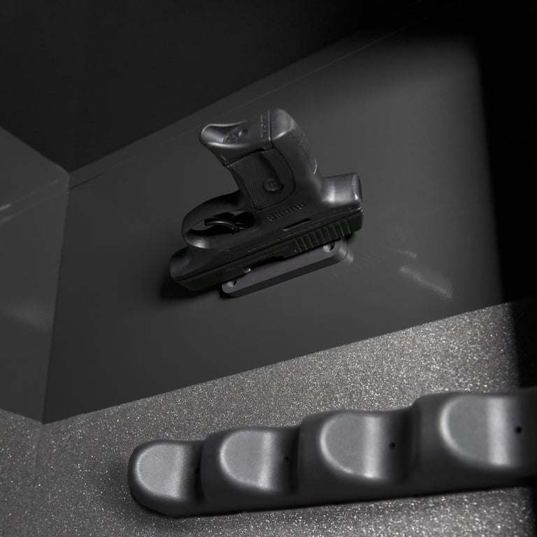 Allen Company Rubber Coated Magnetic Handgun Mount, 35 lbs., Black 