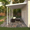 thumbnail image 5 of Four Seasons OLS TWV Series 24 ft wide x 8 ft deep Aluminum Patio Cover with 30lb Snowload & 5 Posts in White, 5 of 5