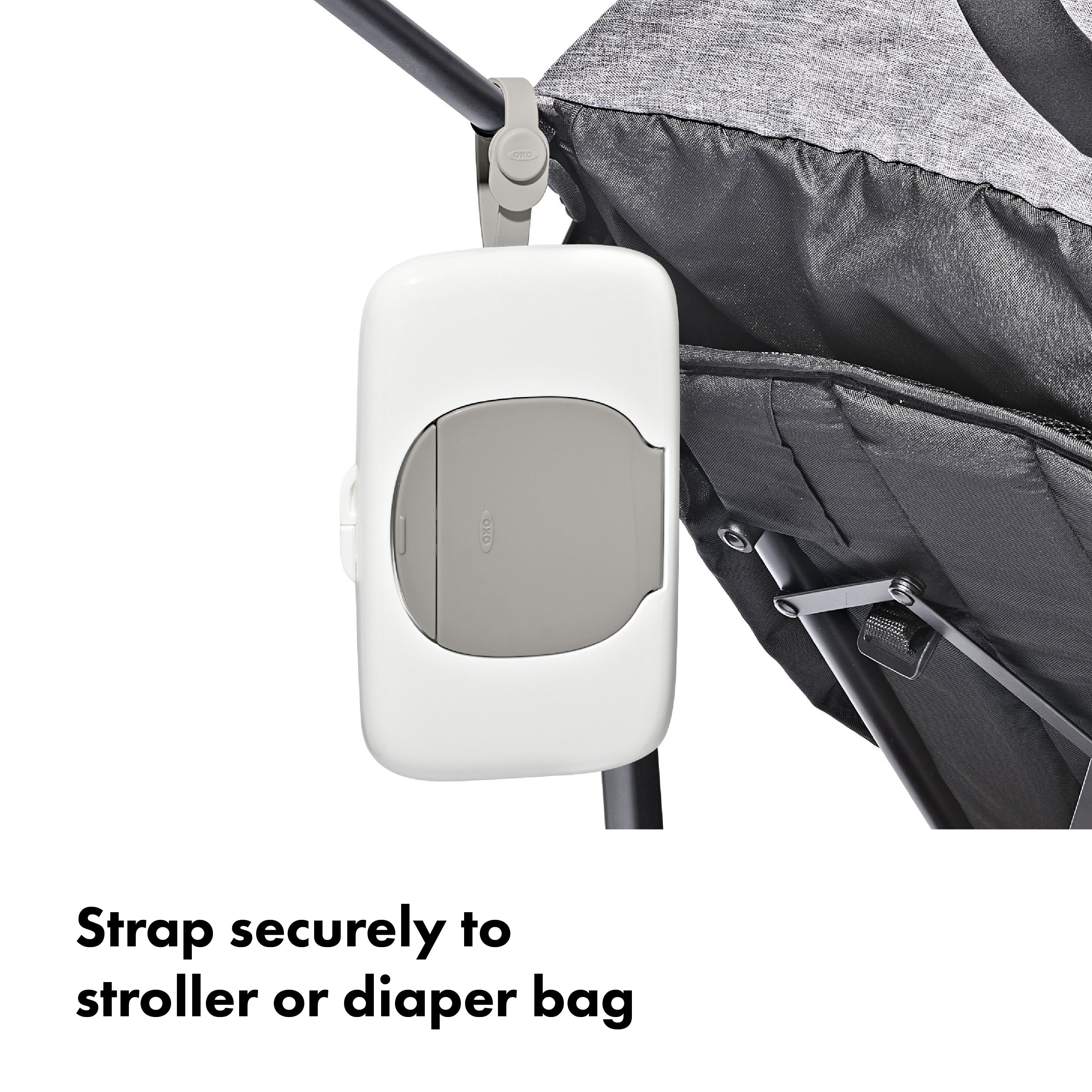OXO Tot On-the-Go Wipes Dispenser, Drizzle