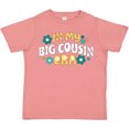 thumbnail image 3 of Inktastic In My Big Cousin Era Retro with Flowers Girls Toddler T-Shirt, 3 of 5