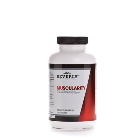Beverly International Muscularity BCAA Capsules, 80 Ct