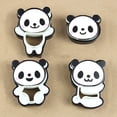 thumbnail image 6 of Windfall Panda Cake Cookie Cutter Mold, Shapes Cutters Baking Tools Set for Biscuit, Fruit, Vegetables, or Dough Cut, Basic Use and Christmas Decorations, 6 of 6