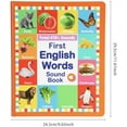thumbnail image 2 of First English Words Sound Book, My First English Sound Toy – 470+ Words, 21 Themes, Speak and Spell, Fun Word Game, Juguete Educativo for Educational Language, Perfect Educational Gift, 2 of 9