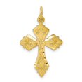 thumbnail image 1 of 10k Cross Charm in 10k Yellow Gold, 1 of 3