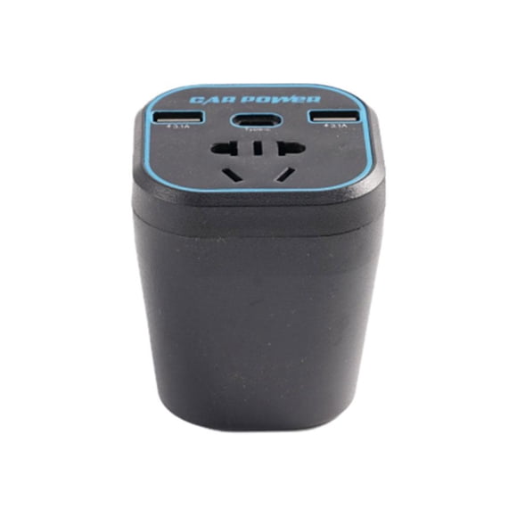 A Car Power Inverter 24V/12V to 220V Led Display 3 USB Ports New A5 L9I8