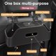thumbnail image 5 of Backseat Car Organizer, Car Seat Organizer, Car Hanging Headrest Backseat Organizer with 2 Drink Cup Holder,Tissue Box and Mobile phone holder for Kids and Travel(Black), 5 of 5