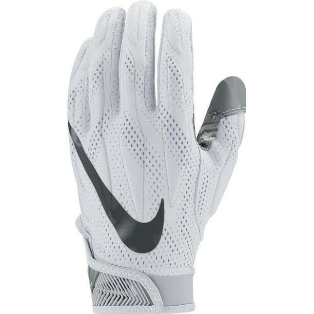 Nike GF0494 Men's Superbad 4 Football Gloves - White (Medium) - Walmart ...