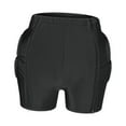 thumbnail image 3 of colaxi Kids Butt Pad Shorts Crash Pad with Side Zipper Hip Tailbone Protector Padded Shorts for Inline Skating Ice Hockey XS, 3 of 10