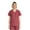Heather Dark Cherry, variant on Scrubstar Women's Fashion Stretch V-Neck Scrub, Sizes XS-3XL