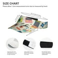 thumbnail image 3 of Yiaed Playing Video Games Print Sport Sun Visor Hats Adjustable Empty Top Baseball Cap Cotton Ball Caps for Women and Men, 3 of 5