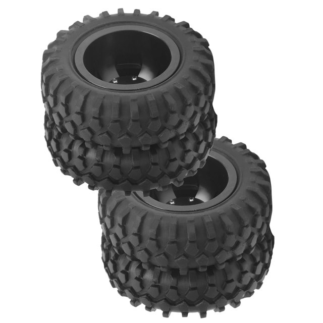 Gupbes 1/10 Wheel Tire, RC Rear Tires 2Pcs Durable For RC Accessories For WPL D12 1/10 RC Trucks