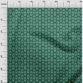 thumbnail image 3 of oneOone Cotton Poplin Twill Sea Green Fabric Asian Ikat Quilting Supplies Print Sewing Fabric By The Yard 56 Inch Wide, 3 of 5