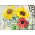 thumbnail image 3 of Farm Seed Sunflowers 24x18 Black Modern Framed Museum Art Print Titled - Art Licensing Studio, 3 of 5