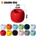 thumbnail image 2 of Urbanstrive Sleek Mini Ceramics Soporte Para Cepillos De Dientes Para Encimeras De Tocador De Baño (Rojo, 1 Paquete), 2 of 5