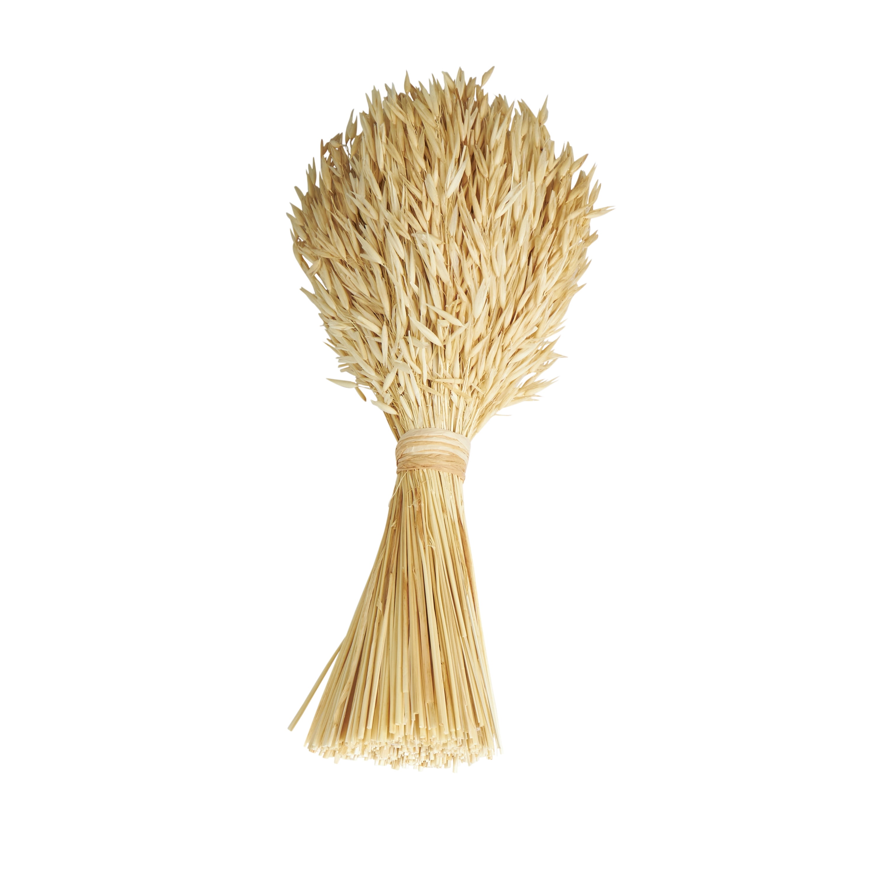17" Handmade Wheat Stalk Bundle Dried Plant Natural Foliage Grass Bouquet, by DecMode