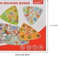 thumbnail image 3 of Children's Early Education Toys, Thinking Games, Shapes, Fruits, Marine Life, Cars, Numbers, Wooden Tracks, Intelligence Development, Walking Mazes, 3 of 4
