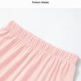 thumbnail image 5 of Fozruso Girls Stretch Pants Girls Ice Silk PantsPants Elastic High Waisted Casual Trousers For Kids Summer Flowy Stretchy Pants Sizes 4-5 Years, 5 of 6