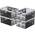 thumbnail image 1 of Readsky 4-Pack Plastic Collapsible Storage Crates, Folding Crates Storage, 30 L, 1 of 7
