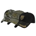 thumbnail image 3 of SPRING PARK Unisex Baseball Cap Adults Army Embroidered Design Peak Sun Baseball Cap, 3 of 8