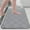 Gray, variant on Fwttom Non Slip Bathroom Rugs, Super Absorbent Microfiber 40 x 60cm Bath Mats for Bathroom, Living Room Bedroom Kitchen Straight Carpet Soft Super Thick Floor Mats