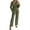 1#Green, variant on Xingpeng Women's Wide Leg Pants Suit Set 2026 Fall Business Casual Blazer and Trousers with Pockets Two Piece Brown S