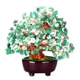 thumbnail image 2 of 7\\\\\\\'\\\\\\\' Árbol de dinero de cristal Feng Shui Trae riqueza Verde, 2 of 9