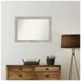 thumbnail image 4 of Amanti Art Custom Wall and Bathroom Mirror (23.5 x 33.5 in.), Dove Greywash Narrow Frame, 4 of 7