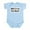 Sky Blue, variant on CafePress - What Does This Mean? Infant Bodysuit - Baby Light Bodysuit, Size Newborn - 24 Months