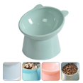 thumbnail image 3 of 1Pc Slant Pet Eating Bowl Cat Neck Protection Feeder Pet Supply Light, 3 of 3