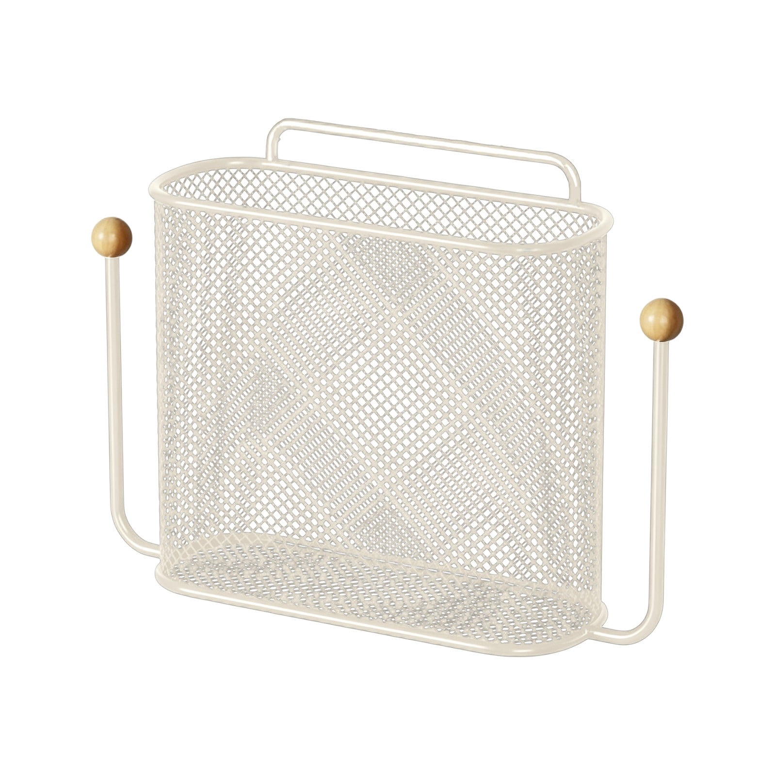 Bathroom Wall Mounted Storage Basket Metal Organizer No Drill Storage Shelf, Rust Resistant Breathable Strong Easy Install Space Saving, For Bathroom Kitchen Bedroom Dorm Wall Storage