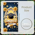 thumbnail image 2 of Pink Theme Senior Graduation Banner Senior Grad Design Class of 2026 Display Graduation Cap Black Background Grad Backdrop for Graduation Party Senior Class Event 2026 Commencement, 2 of 3