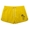 thumbnail image 2 of WILLBEST Pantalones Cortos para Hombre, de Verano, para Playa, Informales, Deportivos, de Moda, para Viajes, de Poliéster, con Estampado de Cocoteros., 2 of 3