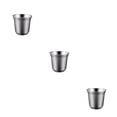 thumbnail image 4 of Advancent Tazas de café de acero inoxidable, caja fuerte de doble pared, antiescaldado, taza de agua de té de 80ML, taza aislante, dormitorio, Type1 NO1, 4 of 6