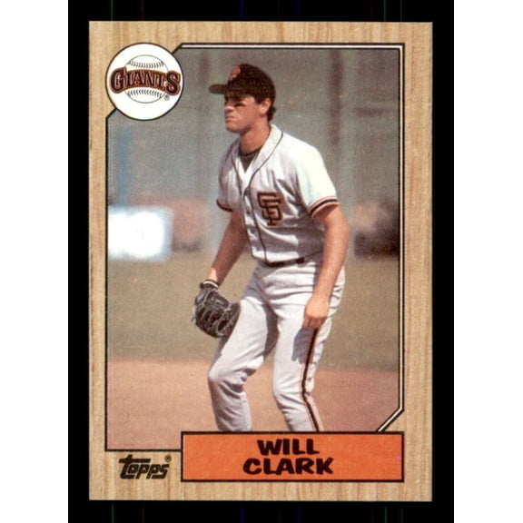 Will Clark Rookie Card 1987 Topps #420