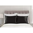 thumbnail image 2 of LELINTA Satin Pillowcase for Hair and Skin Silk Pillowcases - Pillow Case Luxury Satin Pillowcases with Zipper Closure, Satin Pillow Case Cover, Standard Satin Silk Pillowcase for Hair & Skin 1 Pack, 2 of 3