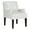 Off-White, variant on OSP Home Furnishings Main Street Guest Chair in Cream Faux Leather