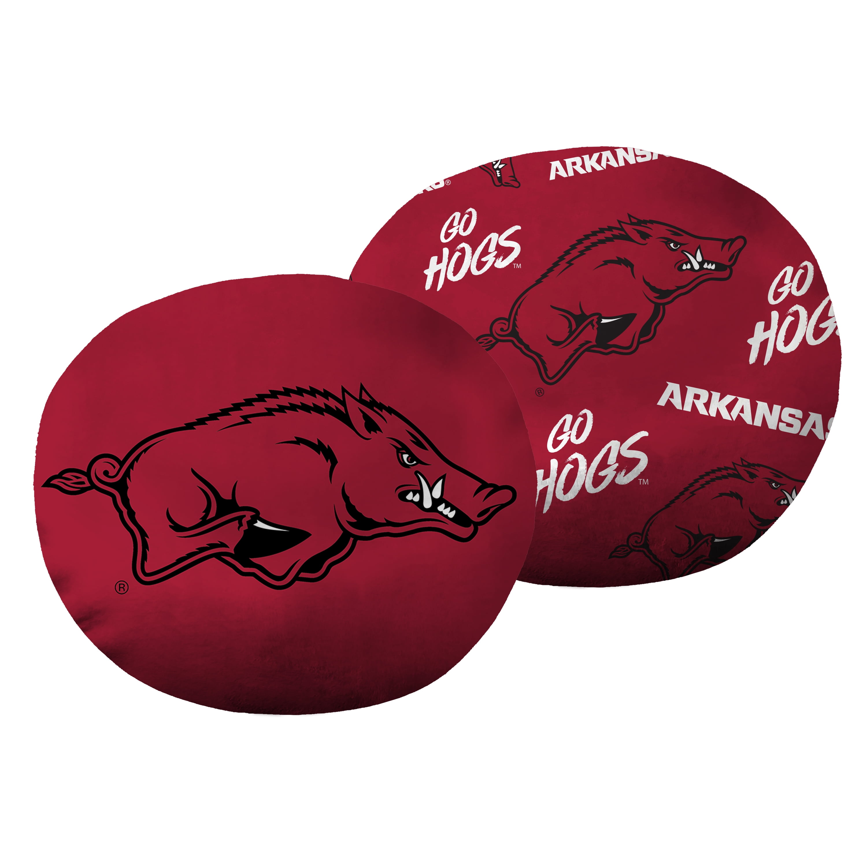 NCAA Arkansas Razorbacks Cloud Pillow, Team Colors, 11 inch, 1 Each