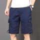 thumbnail image 4 of pstuiky Pantalones cortos para hombre, Pantalones cortos deportivos para hombre, con cinturón, múltiples bolsillos, botones y cremallera, para exteriores, de trabajo, hasta la rodilla., 4 of 7