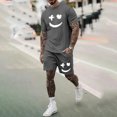 thumbnail image 1 of WILLBEST Pantalones Cortos Deportivos para Hombre, Informales, de Verano, Holgados, Cómodos, Transpirables, para Exteriores, con Camisetas, 1 of 5