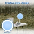 thumbnail image 2 of Minkissy Lamp Shades For Pendant Lamp Blue Round Lamp Shade For Dining 1Pack, 2 of 4