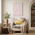 thumbnail image 4 of Canvas Wall Art, Farmhouse Pink Framed Canvas Prints for Living Room Bedroom, Vintage Flower Leaf Botanical Plant Gallery Wrapped Wall Decor for Home Office, Gifts, 12"x16" Ship Next Day, 4 of 9