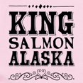 thumbnail image 2 of CafePress - King Salmon Alaska Body Suit - Baby Light Bodysuit, Size Newborn - 24 Months, 2 of 4