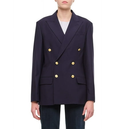 Polo Ralph Lauren Women's Double Breasted Blazer Blue Sizes US 0-48