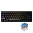 thumbnail image 1 of TFixol 68-Key Compact Mechanical Keyboard with Blue Switch, RGB Backlight, USB-C Connectivity, and Multiple Color Options, 1 of 7