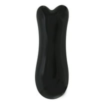 Unique Bargains 1 Pc Gua Sha Facial Massage Beauty Tool Convenient Skincare and Massaging Tool Black